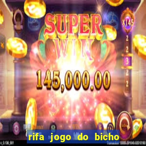 rifa jogo do bicho para imprimir